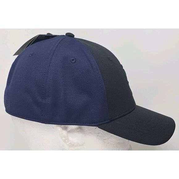 Under Armour Greens At Beaumont Fitted Stretch Black Golf Hat Cap L XL NWT PGA‎ - Picture 9 of 13